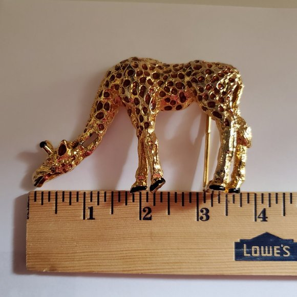 VINTAGE Designer Giraffee Buckle Mimi Di N 1992 - Original Belt - Picture 13 of 16